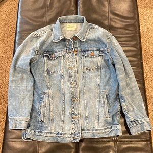 Madewell oversized Jean jacket, Small